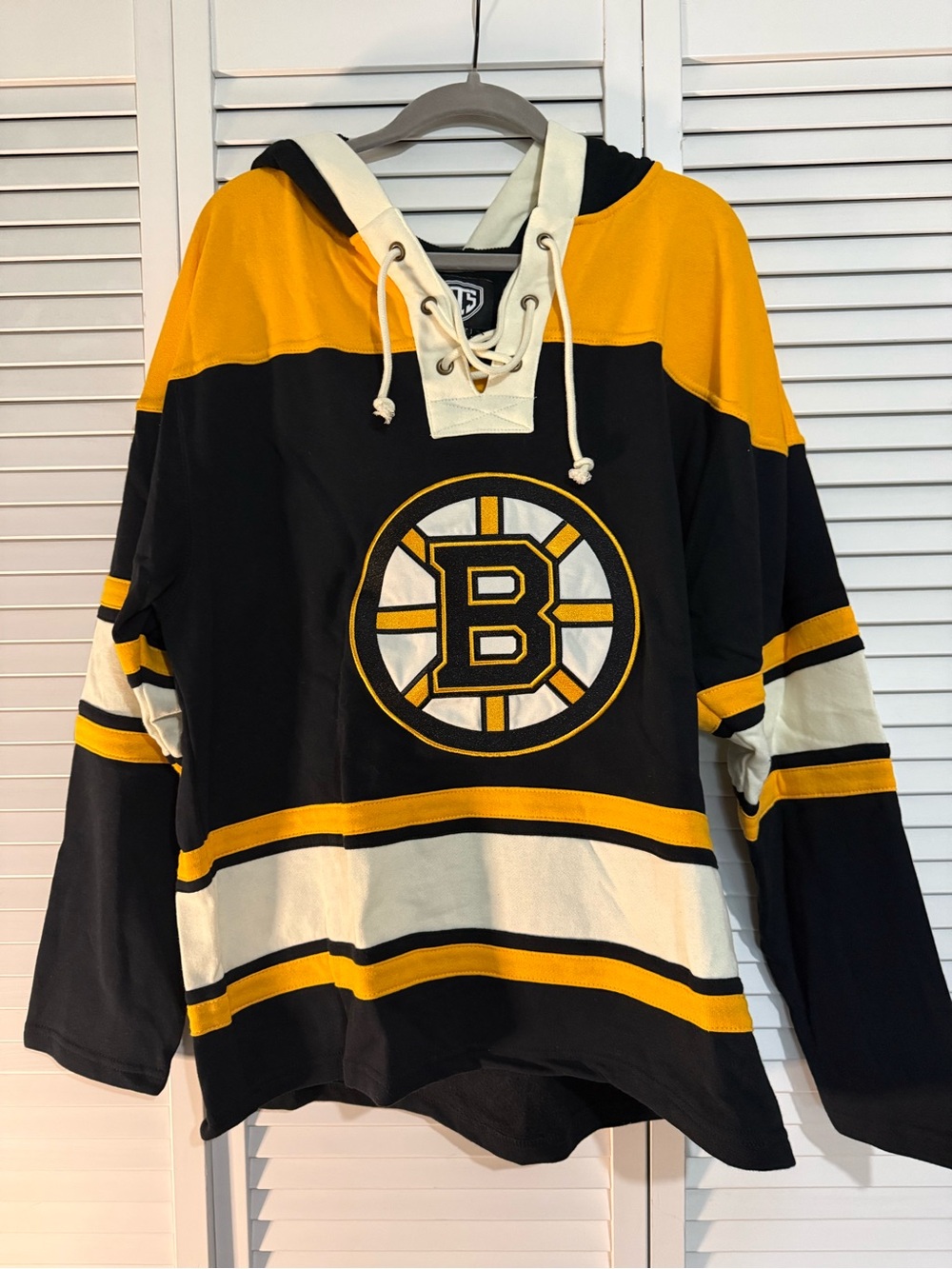 NHL Boston Bruins Black & Gold Pullover Hoodie